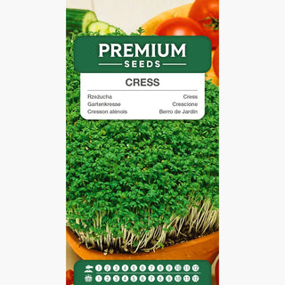Crescione - Fonte di vitamine, aggiunta rinfrescante ai panini - Lepidium sativum