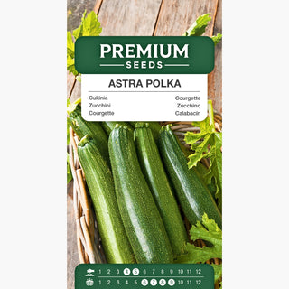 Zucchino Astra Polka - Estremamente produttivo, super resistente, pieno di sapore