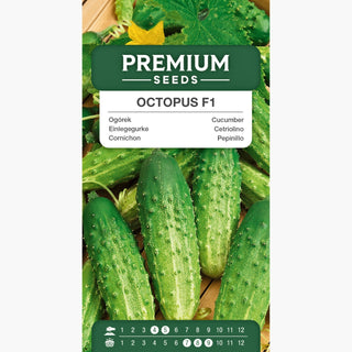 Cetriolino Octopus F1 - Raccolto abbondante e gusto eccellente!