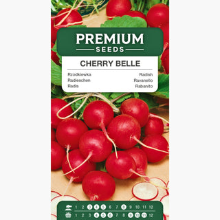 Ravanello Cherry Belle - Intensamente rosso, produttivo, ideale per insalate primaverili