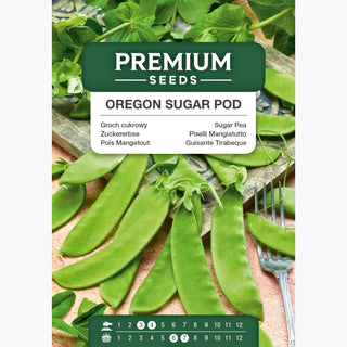 Piselli Mangiatutto - Oregon Sugar Pod - A crescita bassa, facile da coltivare