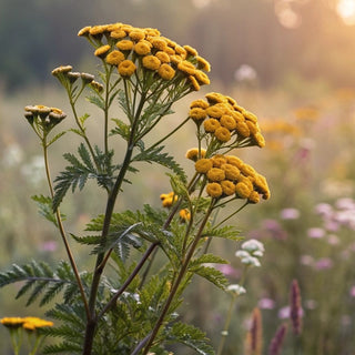 Tanaceto comune - Repellente naturale contro i parassiti, fascino rustico - Tanacetum vulgare