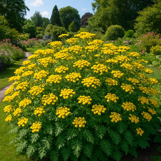 Tanaceto comune - Pianta perenne resistente e versatile - Tanacetum vulgare - 10 g - Semi Premium