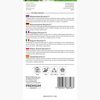 Anguria Rosario F1 - Succosa e dolce, pronta per le feste estive! - Citrullus lanatus
