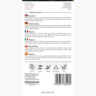 Nepeta - Attrae i gatti, respinge le zanzare - Nepeta mussinii