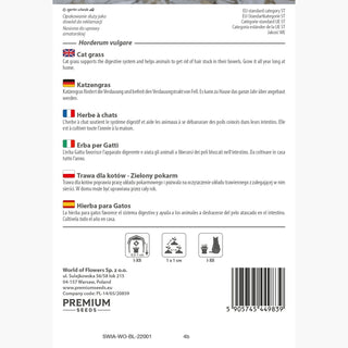 Erba per Gatti - Sano e sicuro favorisce la digestione