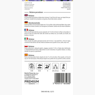 Nolana - Grandi fiori blu, facile da coltivare - Nolana paradoxa