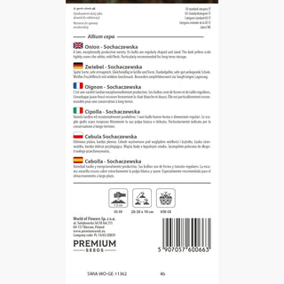 Cipolla - Sochaczewska - Varietà classica adatta a tutti i tipi di terreno