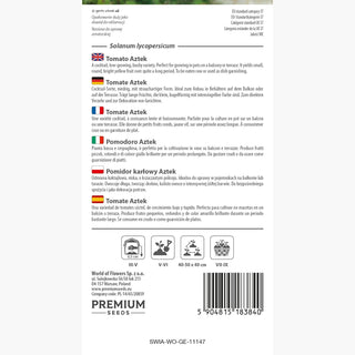 Pomodoro Aztek - Basso, compatto, perfetto per vasi