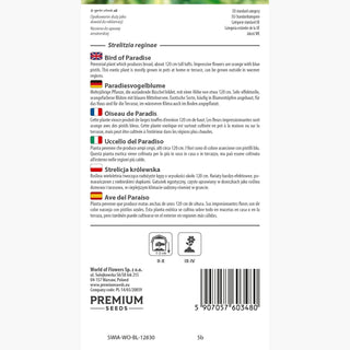 Uccello del Paradiso - Esotica e scenografica come un uccello del paradiso - Strelitzia reginae