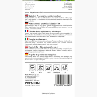 Nepeta per respingere le zanzare - Decorazione profumata e repellente naturale per zanzare! - Nepeta mussinii