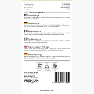 Aneto Ambrozja - Aneto precoce con aroma incredibilmente intenso
