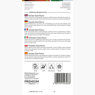 Pomodoro Saint Pierre - Molto produttivo, sapore extra gustoso