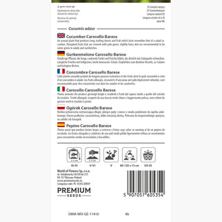 Carosello - Carosello Barese - Varietà italiana, delicato e aromatico