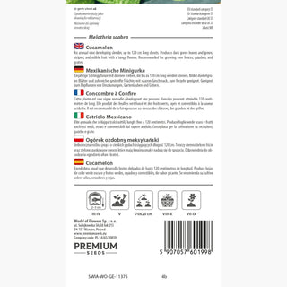 Cetriolo Messicano - Sapore di cetriolo, dimensione di un acino d’uva