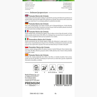 Pomodoro Nero di Crimea - Sapore esotico, buccia color cioccolato