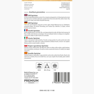 Aneto Sprinter - Foglie aromatiche e succose, produttivo