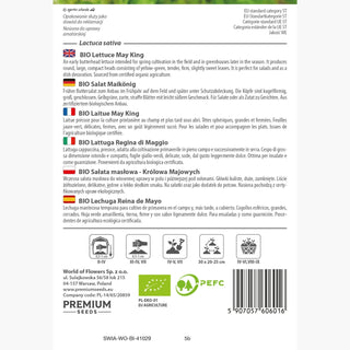 BIO Lattuga Regina di Maggio - Precoce, burrosa, naturale