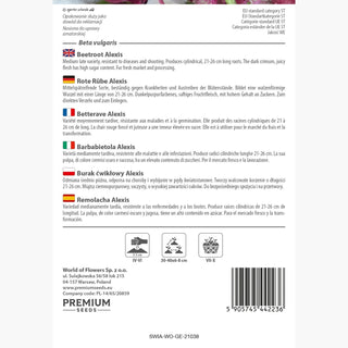 Barbabietola Alexis - Resistente alle malattie - sana e robusta!