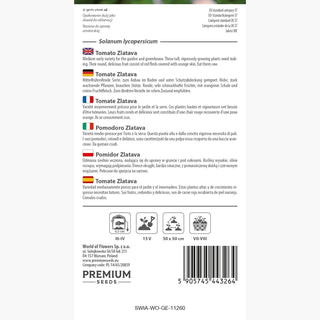 Pomodoro Zlatava - Intensamente arancione, molto gustoso