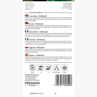 Cetriolo - Delikateß - Piccoli frutti succosi, precoce e produttivo