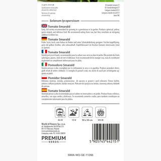Pomodoro Smarald - Carnoso e dolce - ricco di sapore!