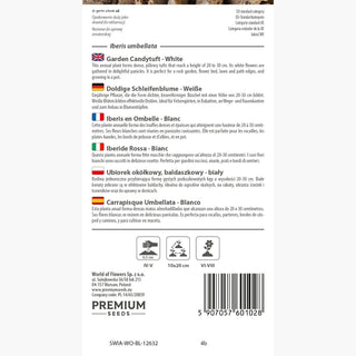Iberide Rossa - Bianco - Eccellente dal profumo delicato - Iberis umbellata
